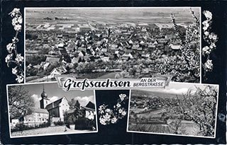 Postkarte Großsachsen